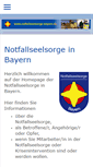 Mobile Screenshot of notfallseelsorge-bayern.de